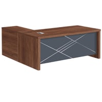 مكتب لون بني عدة مقاسات