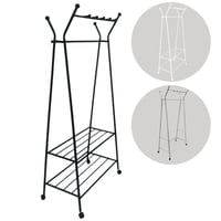 علاقة استاند مع أرفف عدة ألوان