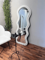 مرايا أرضية بإطار مموج شامواه