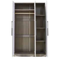 دولاب ملابس رمادي عدة مقاسات