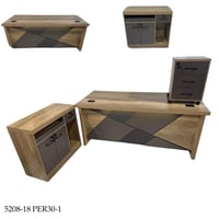 طقم مكتب 140و160 سم عدة ألوان