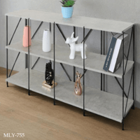 رف تخزين عدة أدوار وألوان