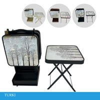 طقم طاولات شنطه عدة الوان