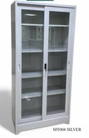 دولاب حديد زجاج سحاب عدة ألوان