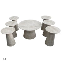 طقم طاولات وسط عدة الوان