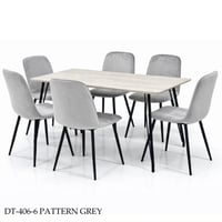 طقم طاولة طعام خشب 4و6و8 كراسي عدة ألوان