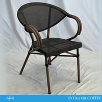 طقم 4 كراسي خارجية عدة ألوان