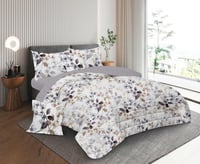 طقم مفارش مضغوط 6 قطعه عدة ألوان