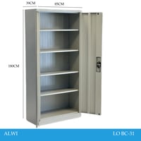 دولاب حديد بابين