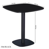 طاولة خشب عدة مقاسات اسود