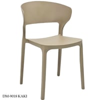 طقم 4 كراسي بلاستيك عدة ألوان