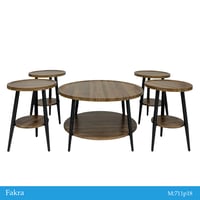 طقم طاولات خشب عدة ألوان