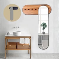 مرايا مع علاقه مودرن عدة الوان