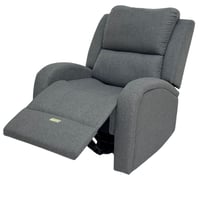 كرسي استرخاء هزاز دوار رمادي