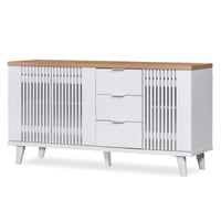 دولاب بوفية لون ابيض