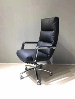 كرسي مكتب جلد فخم عدة ألوان