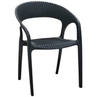 كرسي خارجي اسود