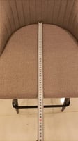كرسي بار ثابت لون بيج