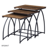 طقم طاولات خدمة عدة ألوان