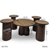 طقم طاولات وسط عدة الوان