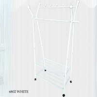 علاقة استاند مع أرفف عدة ألوان