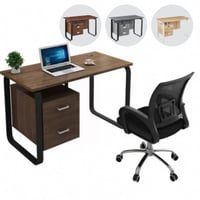 مكتب عمل مع ادراج 100و120 سم عدة الوان