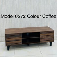 طاولة تلفزيون ميلامين لون كوفي 120و180سم