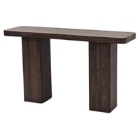 كونسول مدخل لون خشبي غامق