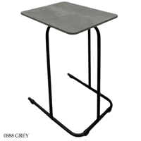 طاولة مفردة خشب بأرجل حديد عدة ألوان