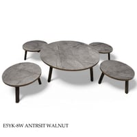 طقم طاولات ارضي تركي عدة الوان