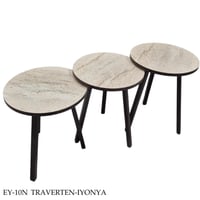 طقم طاولات تركي عدة الوان