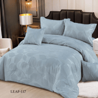 طقم مفرش سرير جاكارو 6 قطعه عدة ألوان