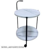 عربة تقديم عدة ألوان