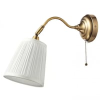 جداري برونزي بغطاء قماشي أبيض