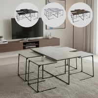 طاولات قهوه متداخله عدة الوان