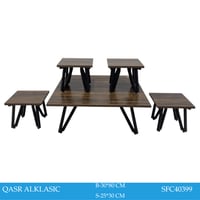 طقم طاولات ارضي عدة الوان