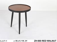 طقم طاولات لون خشبي