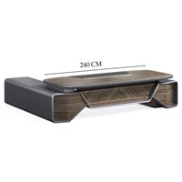 طقم مكتب 280سم مع دولاب وطاوله شاي