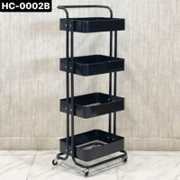 عربية 4 أرفف عدة ألوان