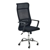 كرسي مكتب دوار طقم ومفرد اسود