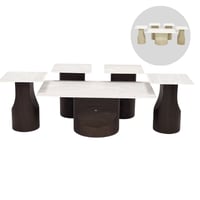 طقم طاولات وسط عدة الوان