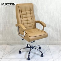 طقم 2 كراسي مكتب دوار جلد عدة ألوان