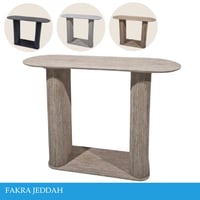 طاولة مدخل خشب عدة ألوان