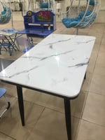 طاولة طعام رخام 120 سم