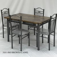 طقم طاولة طعام 4 كراسي عدة الوان