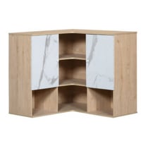 ركن قهوة لون خشبي