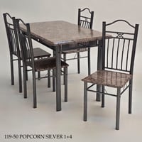 طقم طاولات طعام 6و4كراسي عدة الوان