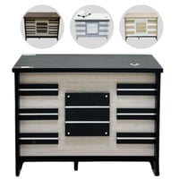 مكتب 100و120و140 سم عدة ألوان