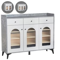 دولاب مودرن لون رمادي عدة مقاسات