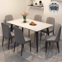 طقم طاولة طعام بورسلان 4و6 كراسي عدة الوان